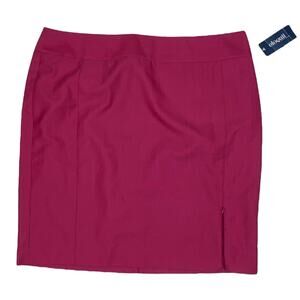 Eloquii Womens Pink Straight Skirt Size 20 New With Tags